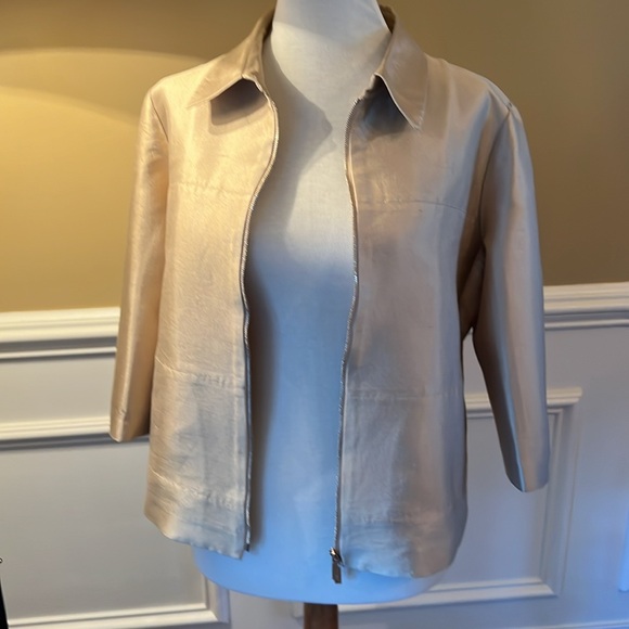 LAFAYETTE 148 Adaya Silk Blend Jacket - Picture 13 of 16